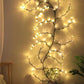 🔥🎁 ¡50% DE DESCUENTO! 🎅✨ Guirnalda de Luces LED de Sauce Encantado – Ramas Mágicas y Flexibles | Luz Cálida para Pared, Árbol y Decoración Navideña