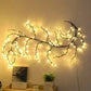 🔥🎁 ¡50% DE DESCUENTO! 🎅✨ Guirnalda de Luces LED de Sauce Encantado – Ramas Mágicas y Flexibles | Luz Cálida para Pared, Árbol y Decoración Navideña