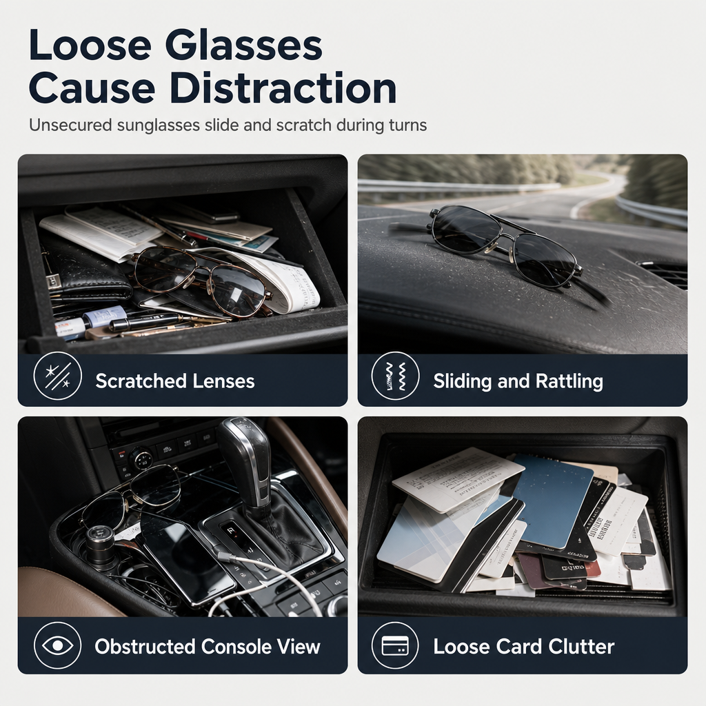 ⏳ 50% DE DESCUENTO | Soporte magnético doble para gafas de auto