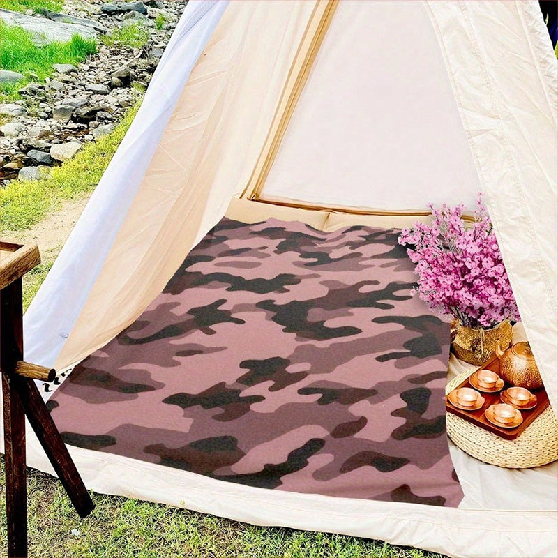 Manta de tirado de impresión de camuflaje ultrasuave
