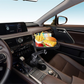 🚗 Bandeja Giratoria 360° para Portavasos de Auto: Superficie Extensible, Soporte para Celular e Instalación sin Herramientas