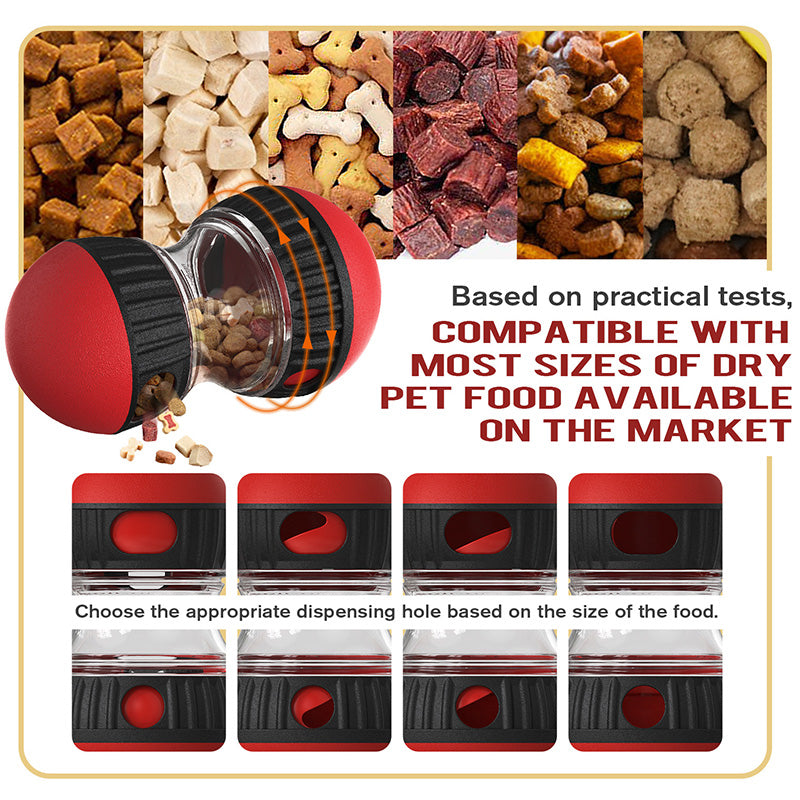 🐶 ¡50% DE DESCUENTO! ✨ Juguete Dispensador Interactivo de Premios para Perros – ABS de Grado Alimenticio, Salida Ajustable y Estimulación Mental 🦴