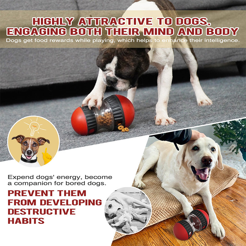 🐶 ¡50% DE DESCUENTO! ✨ Juguete Dispensador Interactivo de Premios para Perros – ABS de Grado Alimenticio, Salida Ajustable y Estimulación Mental 🦴