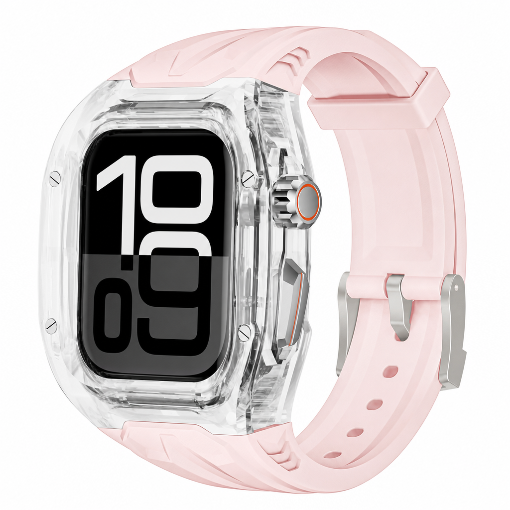 ⌚🛡️ Correa Todo en Uno con Funda Protectora Blindada para Smartwatch | Diseño Deportivo Antigolpes y TPU de Alta Resistencia