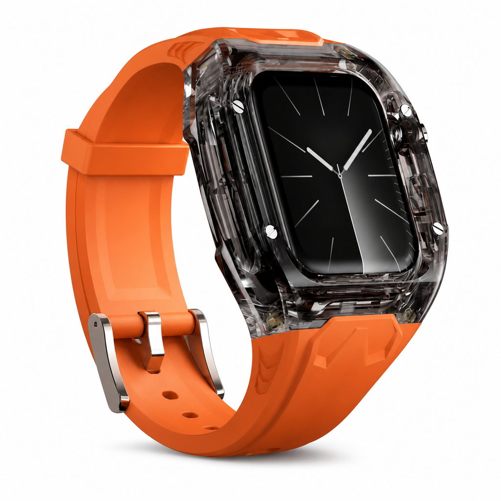 ⌚🛡️ Correa Todo en Uno con Funda Protectora Blindada para Smartwatch | Diseño Deportivo Antigolpes y TPU de Alta Resistencia