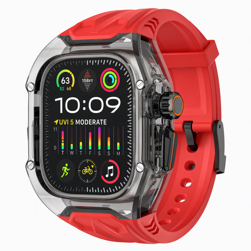 ⌚🛡️ Correa Todo en Uno con Funda Protectora Blindada para Smartwatch | Diseño Deportivo Antigolpes y TPU de Alta Resistencia