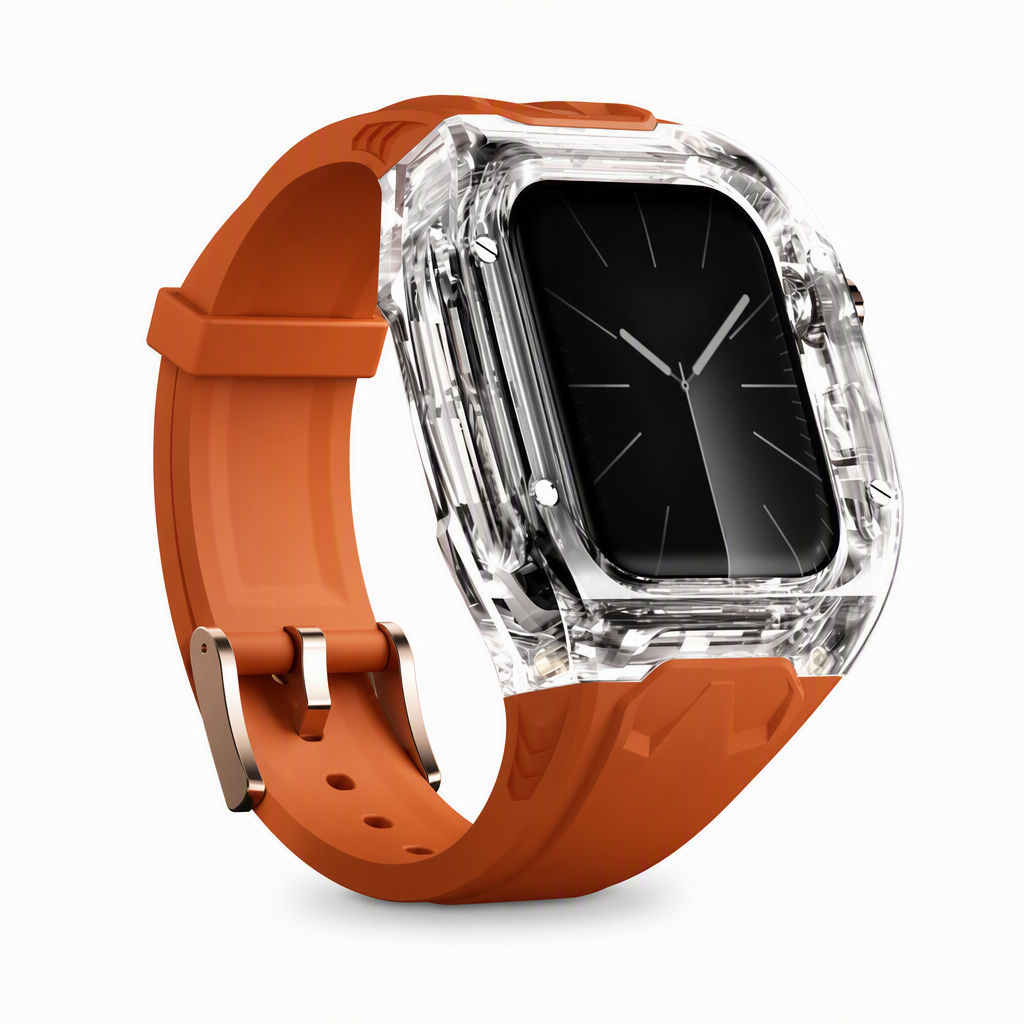 ⌚🛡️ Correa Todo en Uno con Funda Protectora Blindada para Smartwatch | Diseño Deportivo Antigolpes y TPU de Alta Resistencia