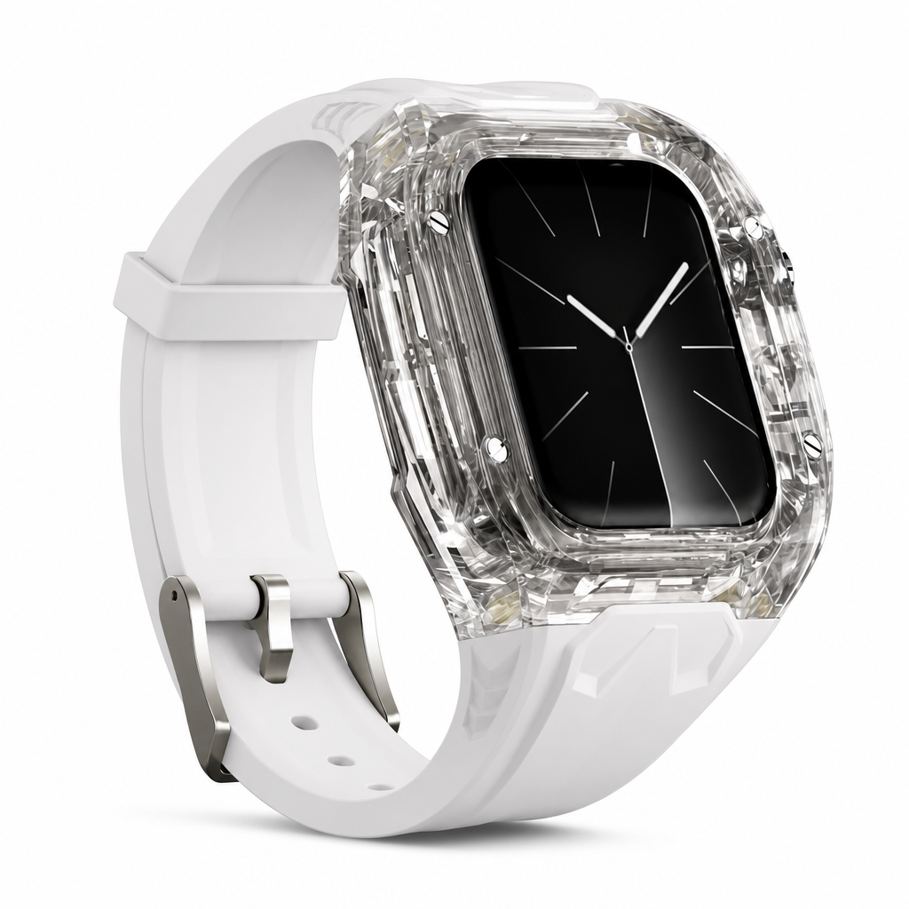 ⌚🛡️ Correa Todo en Uno con Funda Protectora Blindada para Smartwatch | Diseño Deportivo Antigolpes y TPU de Alta Resistencia