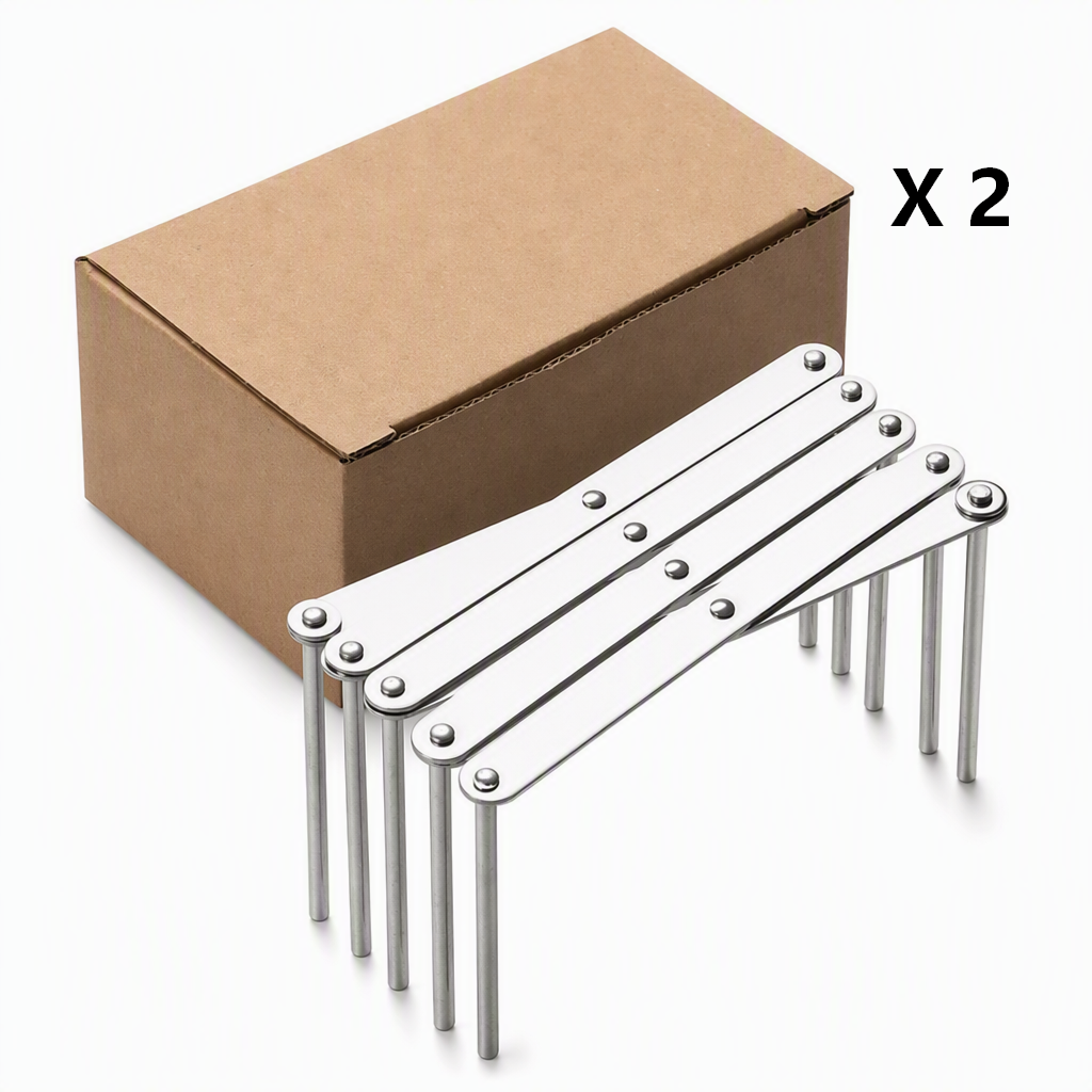 🍳✨ Estante Extensible de Acero Inoxidable para Cocina | Organizador de Tapas, Platos y Rejilla de Vapor Multiusos