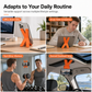 ⏳🔥LIMITED-TIME 55% OFF! ⏰Portable Foldable X-Shaped Silicone Phone Stand Flexible Mobile Phone Holder