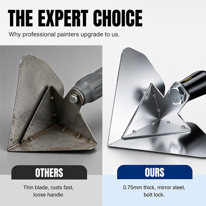 📢📢40% OFF !! ⏰Stainless Steel Corner Trowel