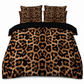 Geometric Cartoon Anime Digital Print Polyester Duvet Cover Bedding Set with Pillowcases