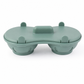 Double Compartment Microwave Egg Steamer Box Kitchen Egg Cooking Mold