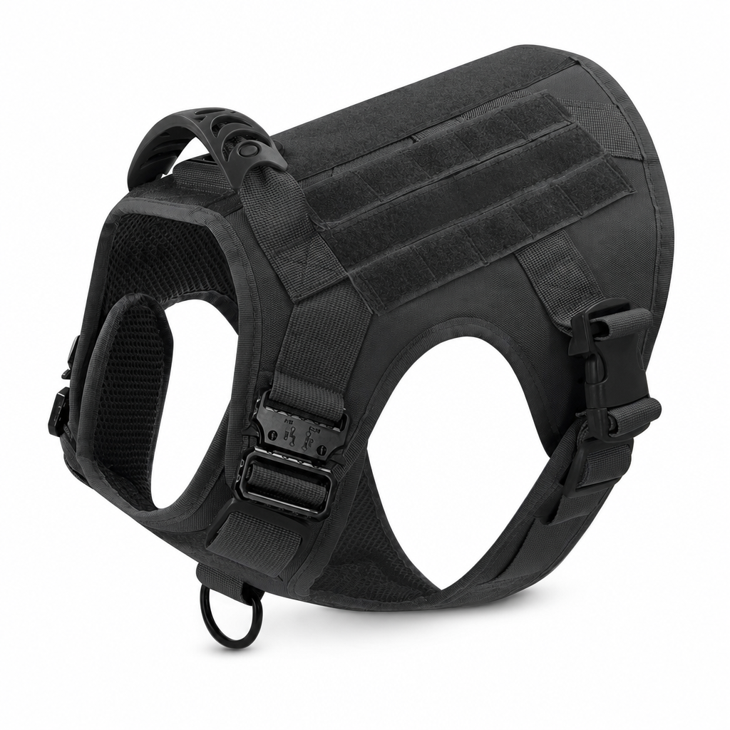 ⏳Time-Limited Special⏰Tactical Dog Harness Heavy Duty Pet Working Vest for Medium and Large Dogs Quick Release Training Vest for Outdoor Activities