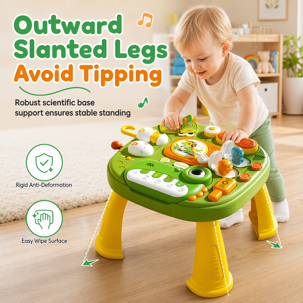 🦖 50% OFF! 🧒 Dinosaur activity table – Educational & early learning for toddlers ✨