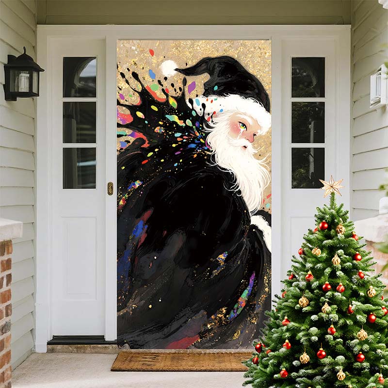 🎄 ¡70% DE DESCUENTO! 🎅 Cubrepuertas Navideño Decorativo – Estampado de Alta Definición y Resistente a la Decoloración ✨