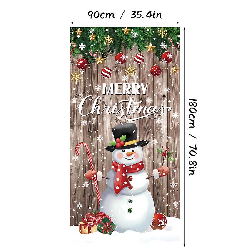 🎄 ¡70% DE DESCUENTO! 🎅 Cubrepuertas Navideño Decorativo – Estampado de Alta Definición y Resistente a la Decoloración ✨