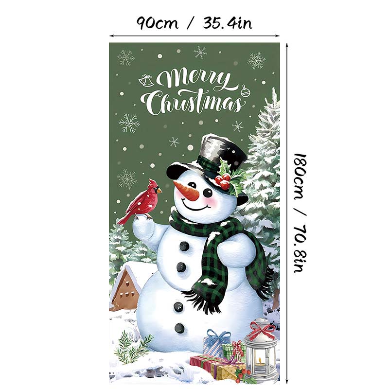 🎄 ¡70% DE DESCUENTO! 🎅 Cubrepuertas Navideño Decorativo – Estampado de Alta Definición y Resistente a la Decoloración ✨