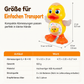 🦆 50% OFF! ✨ Electric Singing & Dancing Cartoon Duck Toy – Flapping Wings, Colorful LED Lights & Cheerful Rhythms – Fun Interactive Musical Toy for Kids 🎵