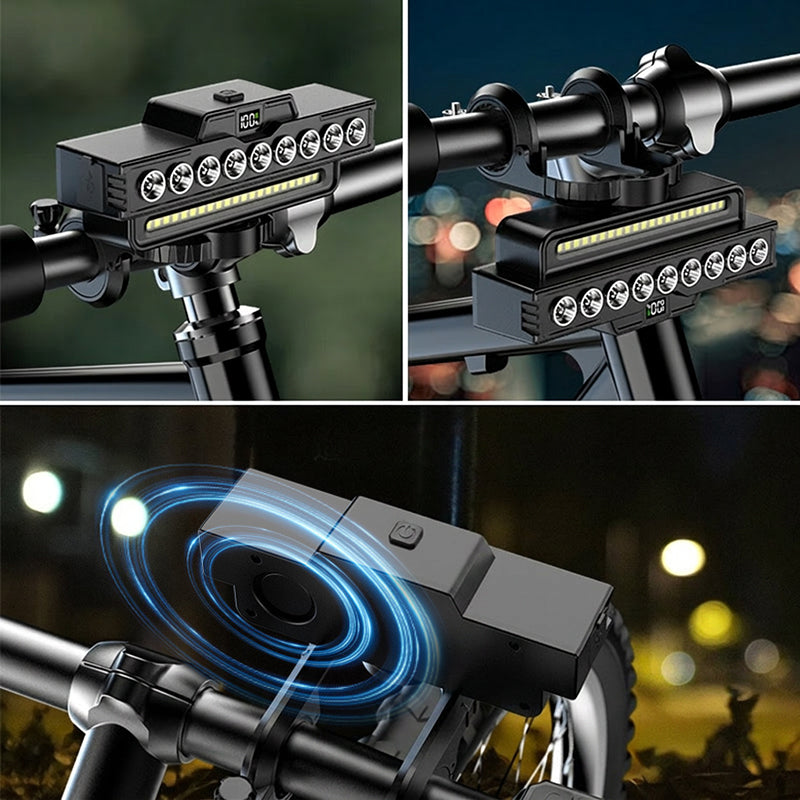 🚴Ultra-Bright LED Bike Light with Dual Beam