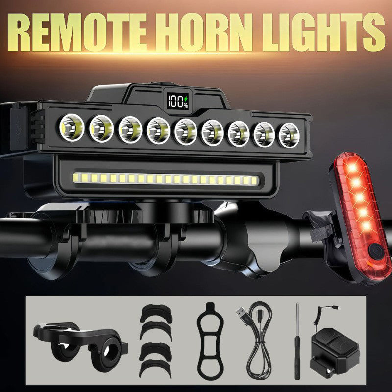 🚴Ultra-Bright LED Bike Light with Dual Beam