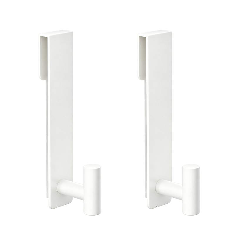 Ganchos para puerta de ducha de vidrio (2 piezas)
