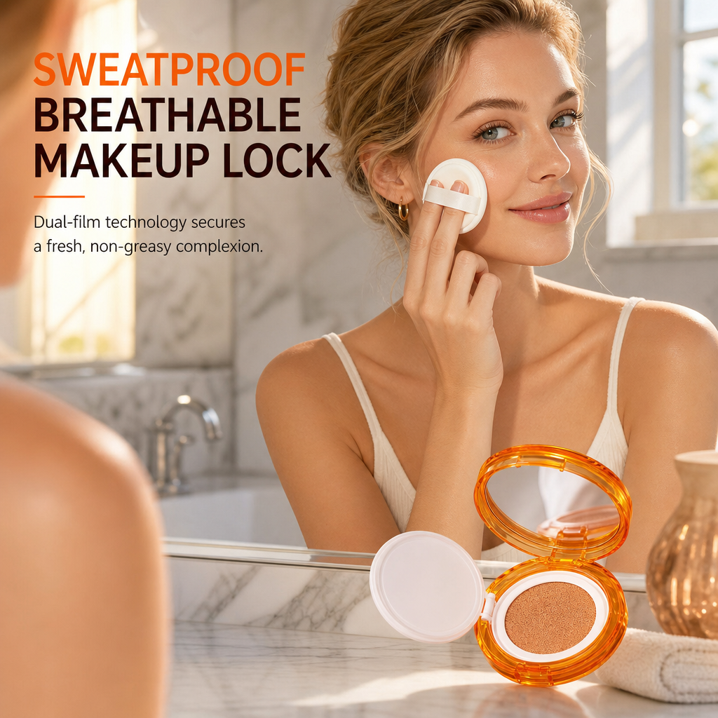 Base de Maquillaje Cushion Ligera con Vitamina C