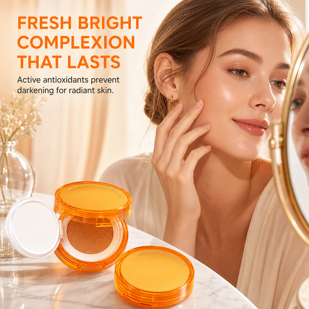 Base de Maquillaje Cushion Ligera con Vitamina C