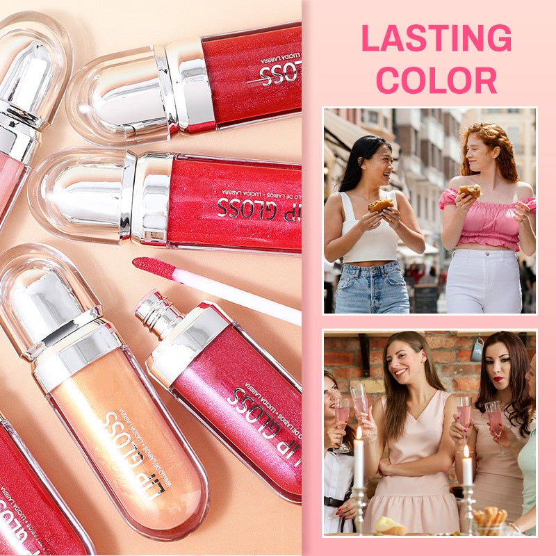 💄 Brillo labial de alto brillo | 13 tonos
