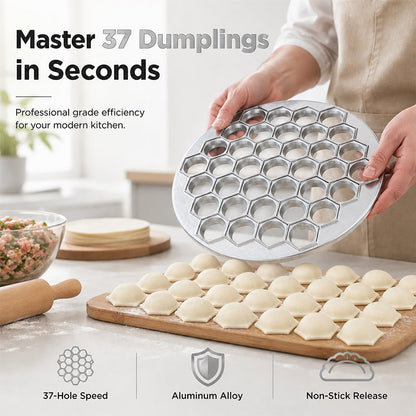 Molde para hacer 37 empanadillas a la vez