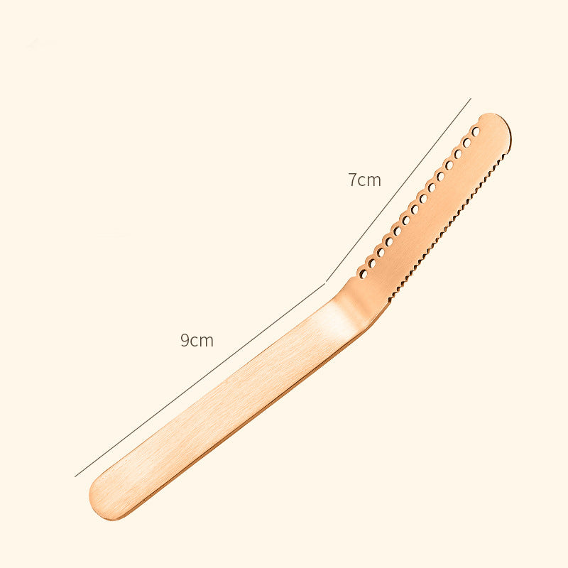 Cuchillo para mantequilla 3 en 1 de acero inoxidable 304