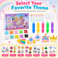 DIY Dot Bead Painting Sticker Art Kit para niños