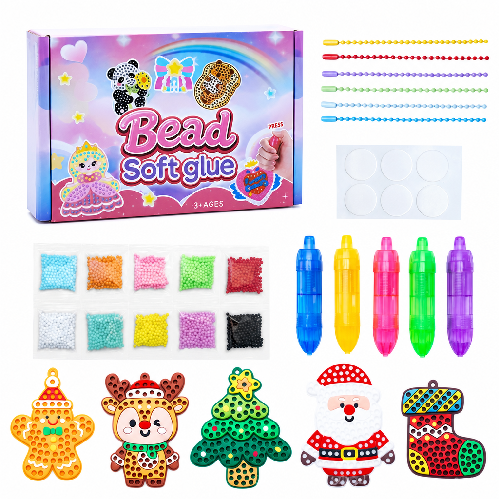 DIY Dot Bead Painting Sticker Art Kit para niños