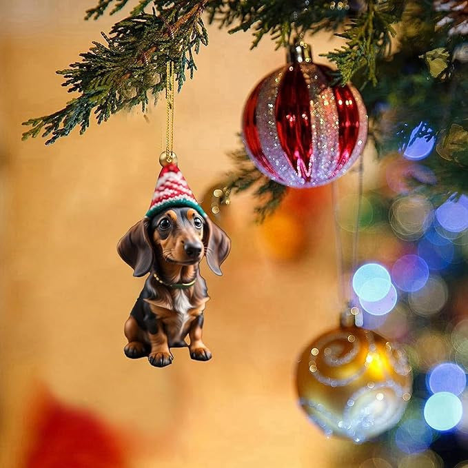 ⏳🔥LIMITED-TIME 50% OFF! ⏰🎄 Puppy-Shaped Christmas Tree Ornaments 🐕🎁