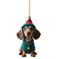 ⏳🔥LIMITED-TIME 50% OFF! ⏰🎄 Puppy-Shaped Christmas Tree Ornaments 🐕🎁