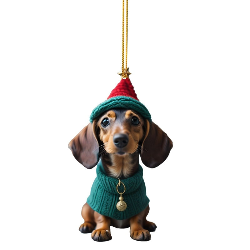 ⏳🔥LIMITED-TIME 50% OFF! ⏰🎄 Puppy-Shaped Christmas Tree Ornaments 🐕🎁