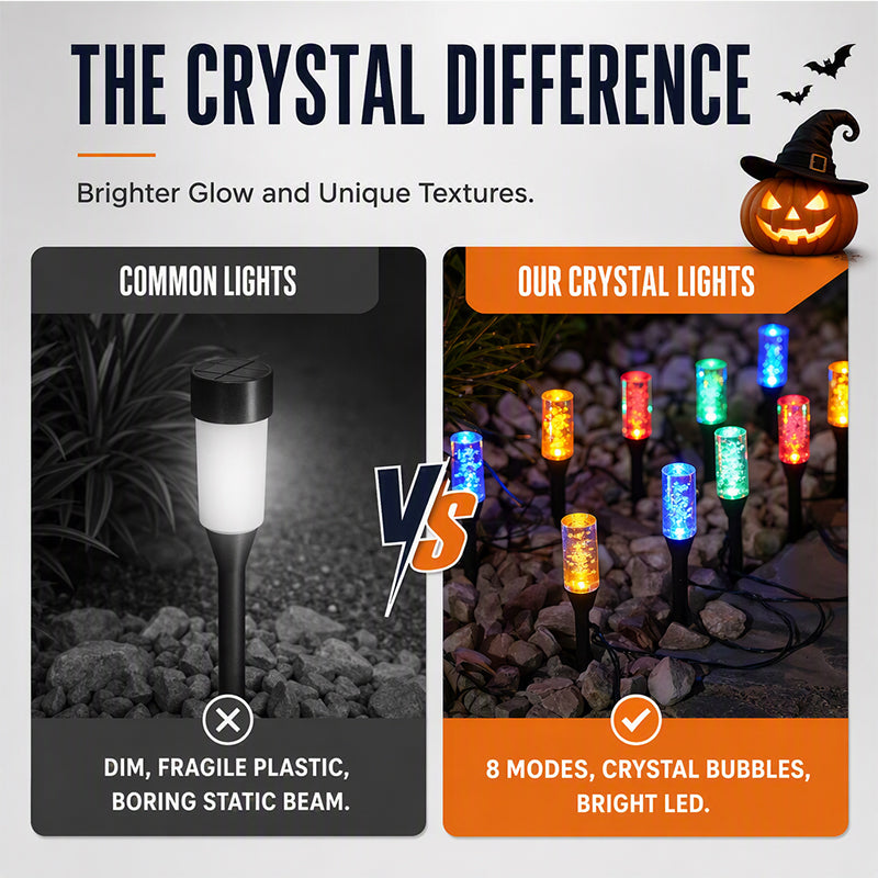 ☀️ LIMITED-TIME 50% OFF! ✨ Solar Bubble Pathway Light – Auto On/Off, Decorative, Weatherproof 🌙