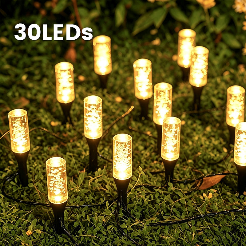 ☀️ LIMITED-TIME 50% OFF! ✨ Solar Bubble Pathway Light – Auto On/Off, Decorative, Weatherproof 🌙