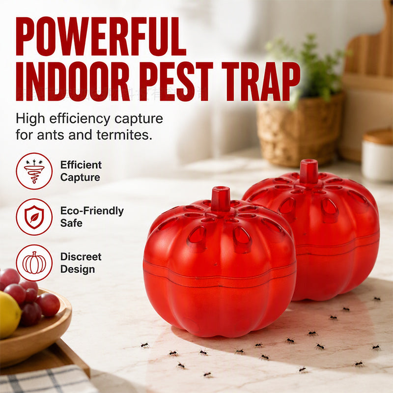 🎃 Pumpkin Pest Trap – Discreet Indoor Ant & Fly Control