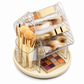 💄Transparent Plastic Rotating Makeup Organizer✨