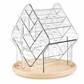 💄Transparent Plastic Rotating Makeup Organizer✨