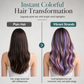 💇‍♀️ Extensión de cabello liso de color con clip | Colocación rápida y sin pegamento