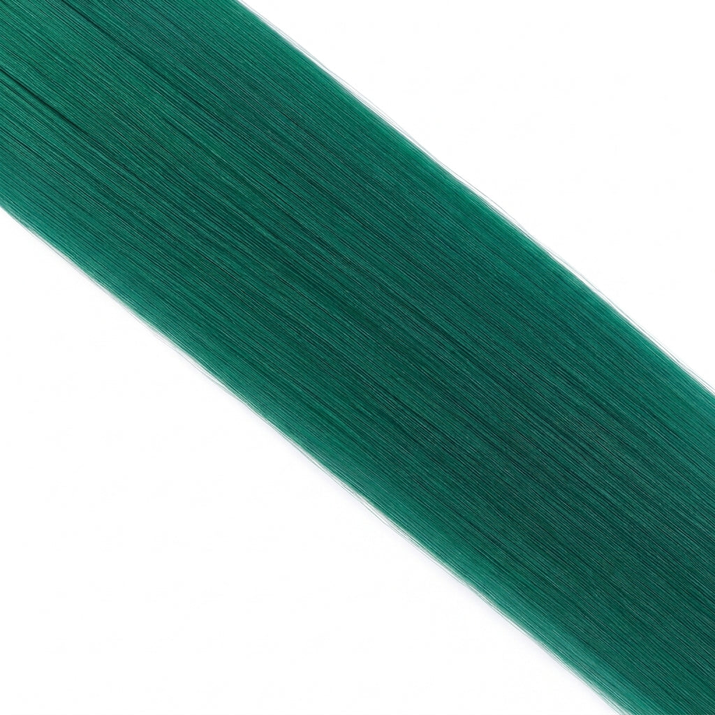 💇‍♀️ Extensión de cabello liso de color con clip | Colocación rápida y sin pegamento