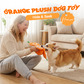 Juguete de peluche para perros en forma de naranja para esconder premios