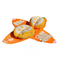 Juguete de peluche para perros en forma de naranja para esconder premios