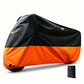 Funda impermeable para motocicleta con orificios para candado