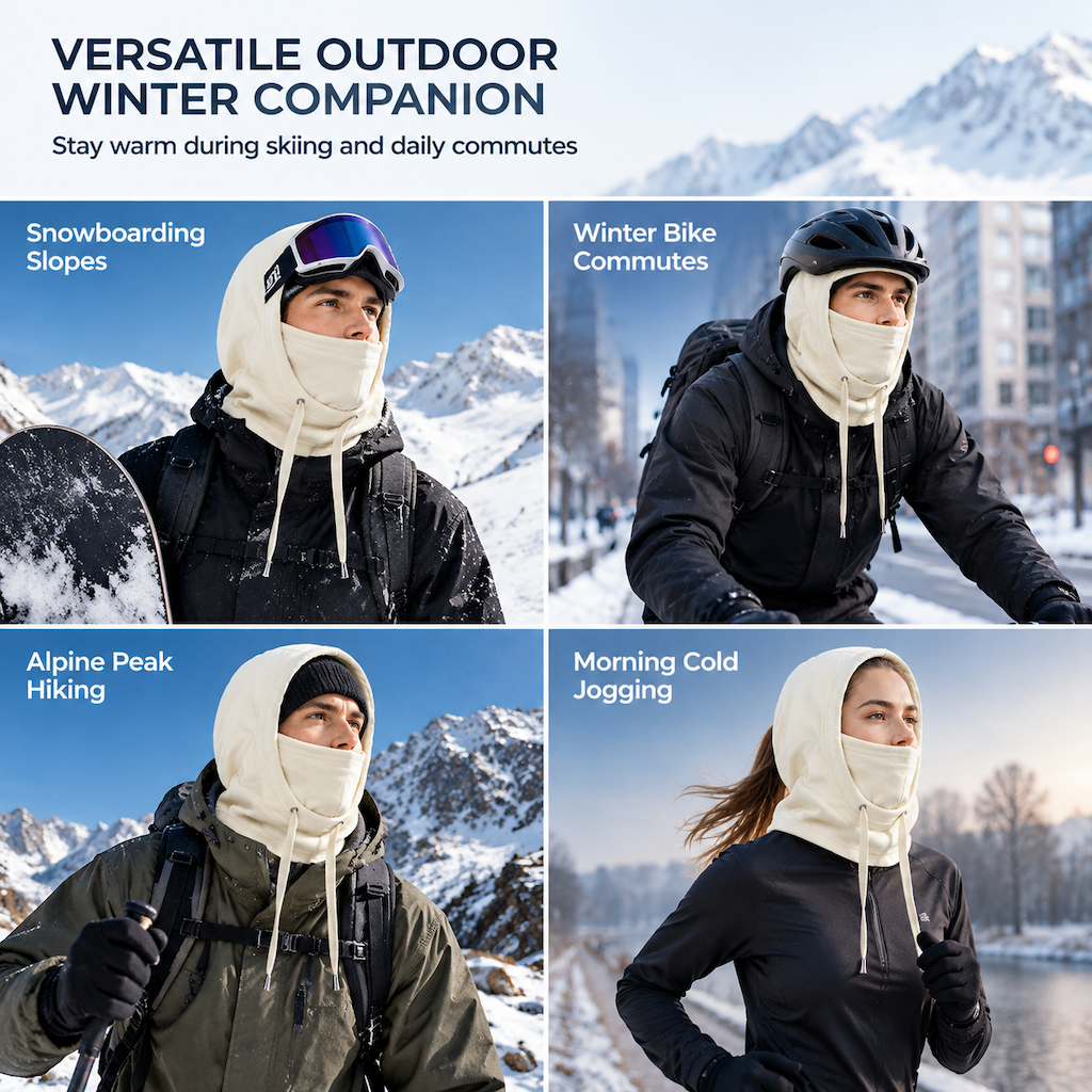 🧣 Pasamontañas térmico para actividades al aire libre