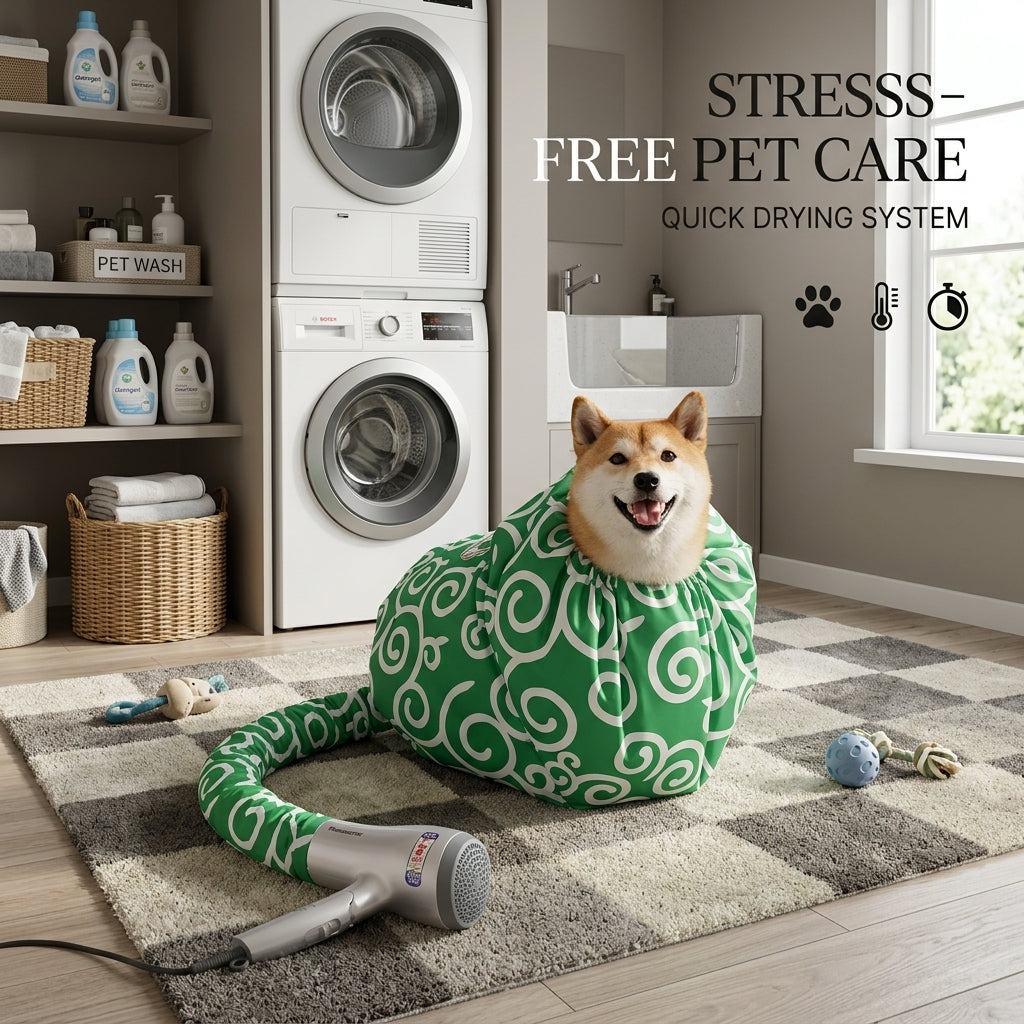 Bolsa de secado para perros y gatos