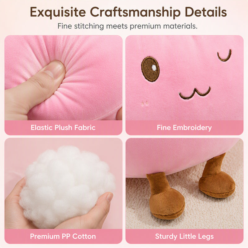 Cute Bao Bun Plush Pillow