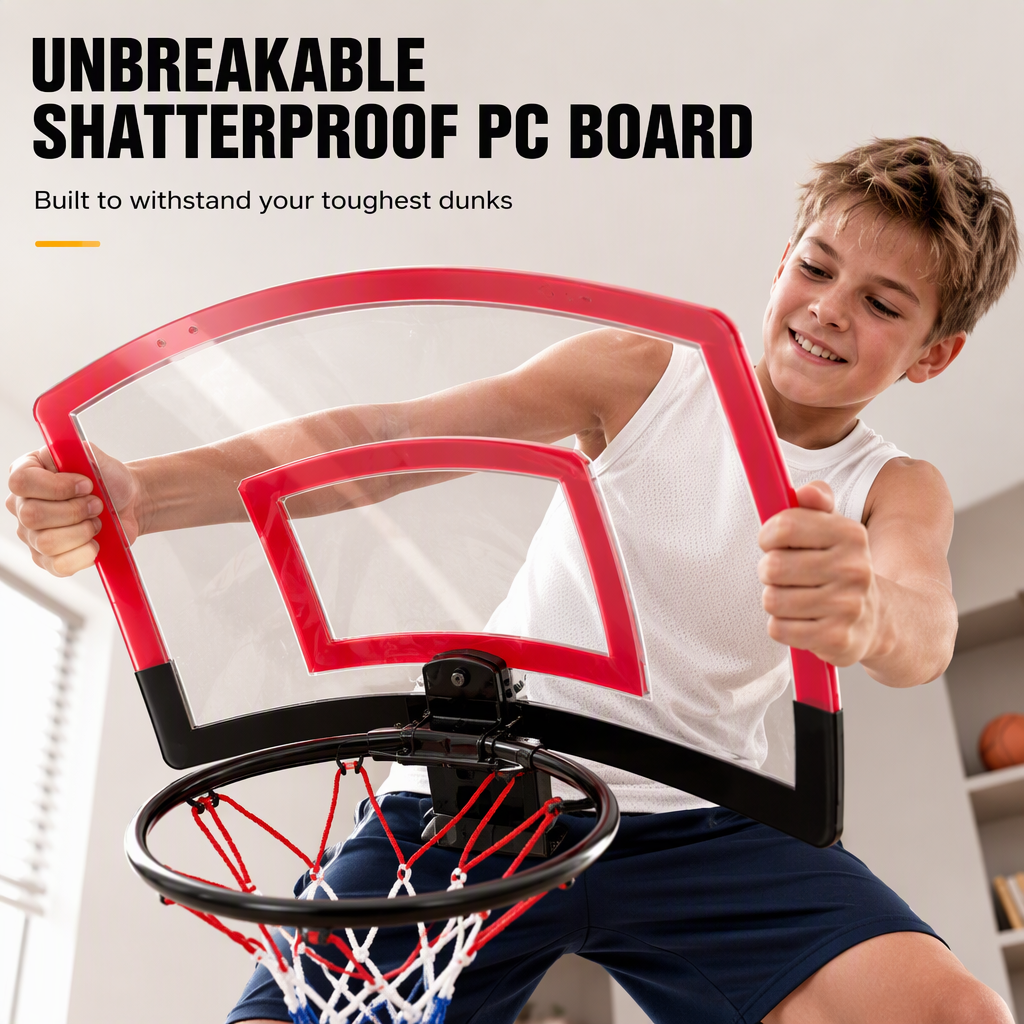 ⏳¡50% DE DESCUENTO!💥Aro de Baloncesto Plegable de Pared Sin Taladrar para Niños
